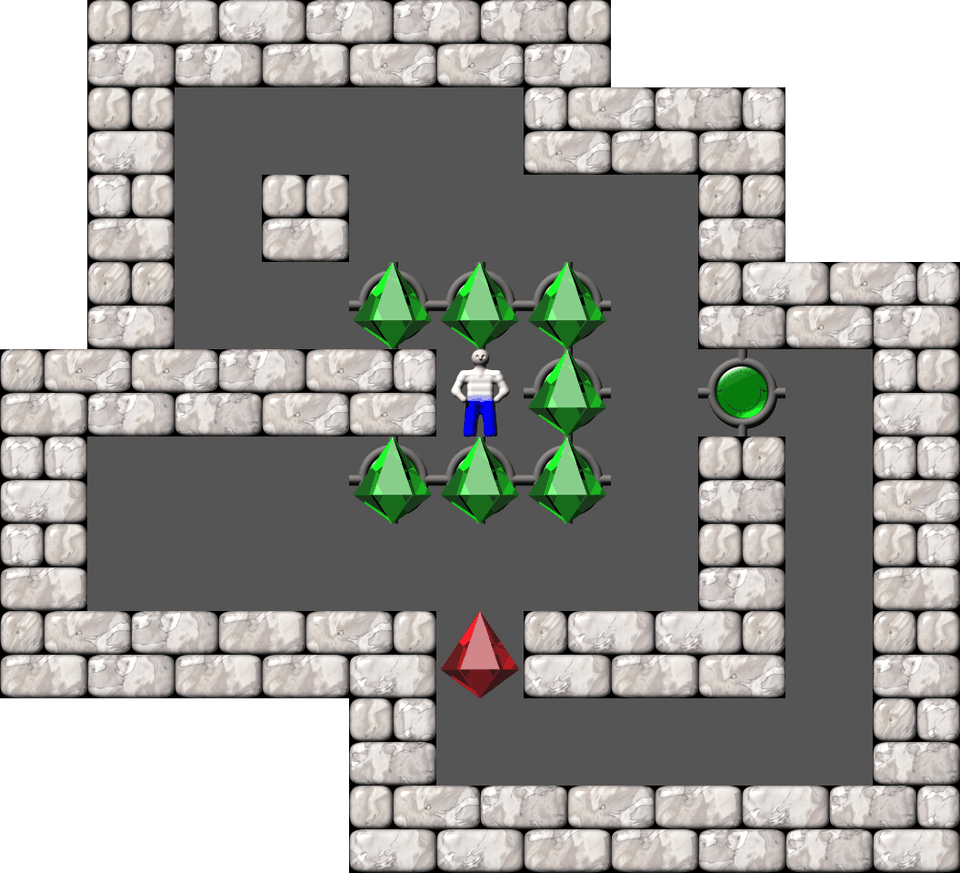 Sokoban Zbigniew Kornas level 17